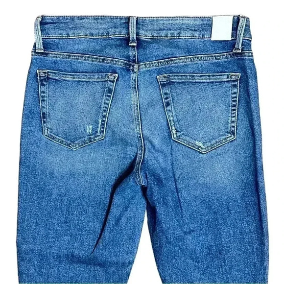 Level 99 High Rise Skinny Straight Leg Button Fly Jeans Size 27 - Picture 6 of 8